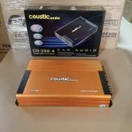 Power Amplifier 4 Channel Power COUSTIC CO 388.4 Channel