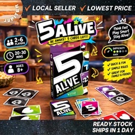5 Alive Card Game Classic Cards Family Kids Children Party Night Friends Gathering Fun Activity Uno 