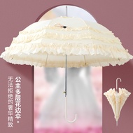 Lace Umbrella Lolita Umbrella Long Handle Umbrella Bridal Umbrella Sun Umbrella Sun Umbrella Manual 