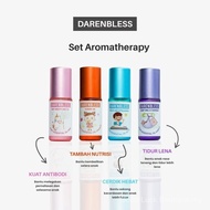 "Darenbless" wangian terapi Essential minyak bancuh untuk kanak2 dan bayi [Terapi Sleep well & Tantr