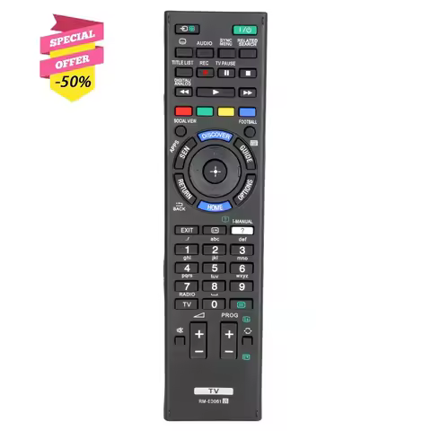 RM-ED061 Remote Control For Sony TV KD-49X8505B KD-55X8505B KD-55X9005B KD-65X8505B KD-65X9005B KD-7