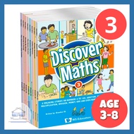 WS E - Discover Maths 3 - Numbers 0 to 100, Addition, Subtraction, Multiplication, Division, Money, 