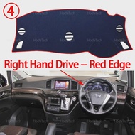 For Nissan Elgrand E52 2012-present Interior Accessories Auto Car Dashboard Cover Dash Mat Board Pad