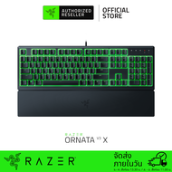 Razer Ornata V3 X - US Low-profile Membrane RGB Keyboard (คีย์บอร์ดเกมมิ่ง) Silent Membrane Switches