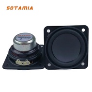 SOTAMIA 2Pcs 2 Inch Full Range Speaker 4 Ohm 10W DIY Portable Bluetooth Speaker Hifi Music Auido Bas