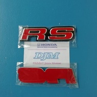 RS Emblem RS Logo Honda Mobilio RS Brio RS Jazz RS