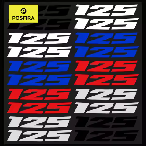 POSFIRA Motorcycle Sticker Waterproof Decals for Suzuki Burgman 125 Accessories UH 125 2010-2024 202