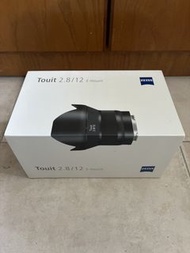 Zeiss Touit 2.8/12 E-mount Lens 鏡頭 with protector filter 連 保護濾鏡