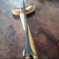 Keris Makoro Kinatah Jalak Sangu Tumpeng JST Tangguh Mataram Sepuh