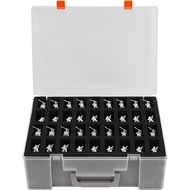 Miniature Storage Sturdy Carrying Figure Case -108 Slot Figurine Minature Carrying Case ,Compatible 
