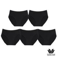 Wacoal Surprise Panty กางเกงใน Bikini แพ็ค 5 ชิ้น รุ่น WU1F34 สีดำ (364757-734038010)