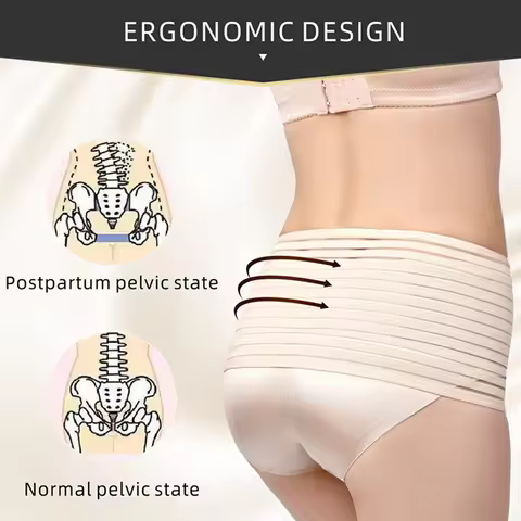Sacroiliac Hip Belt Adjustable Sciatica Pelvis Lumbar Pain Relief Trochanter Brace for Sciatica Join