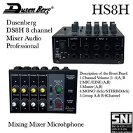 Dusenberg Hs8H 8 channel audio mixer