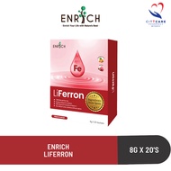 Enrich LiFerron (Peach Flavor) (Ingredients from Spain) 8g x 20'sachets