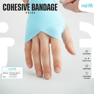 NU - FIT - Cohesive Bandages 5cm x 4.5M - Elastic Bandage - Wristape Elastic Bandage Adhesive Bandag