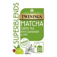 「現貨」英國直送 Twinings 抹茶綠茶茶包 20包