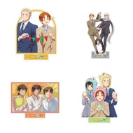 Japan Cartoon Hetalia: Axis Powers Anime Figure Fedicao Vargas Ludwig Ivan Braginsky Acrylic Stands 