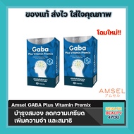 Amsel GABA Plus Vitamin Premix แอมเซล กาบ้า พลัส วิตามิน พรีมิกซ์ (30 แคปซูล)