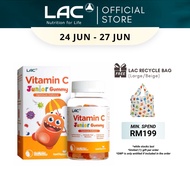 [Expiry Jul 2027] LAC JUNIOR Vitamin C Junior Gummies (60 Gummies) 01404780