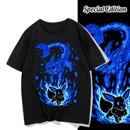 AGASA Eevee Vaporeon Water Element 4D 8D Evolution of Eevee Pokemon T-Shirt