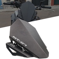 For YAMAHA MT-07 MT 07 MT07 FZ07 FZ-07 FZ 07 Motorcycle CNC Windshield Windscreen Aluminum Kit Wind 