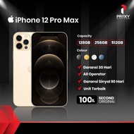 IPHONE 12 PRO MAX 128GB 256GB 512GB SECOND IBOX NORMAL FULLSET