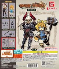 Bandai 萬代 Gashapon Quest 扭蛋任務 第三彈 獸人之國篇 皮配件&amp;法仗