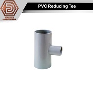 PVC Reducing tee Pvc reducer tee Penyambung besar kecil T pvc