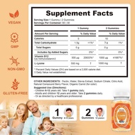 Leucine gummies1000mg-Special for children and herpes simplex*Support women-Vitamin B12And leucine g