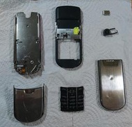 Nokia 8800  原廠拆機零件  不銹鋼   後殼  電池背蓋  原廠按鍵  滑軌中板   下滑蓋   上後蓋片