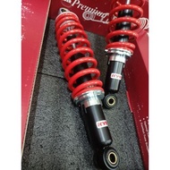 KYB SHOCK ABSORBER RXZ EX5 330MM ADJUSTABLE RED