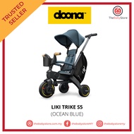 Doona Liki Trike S5 Tricycle 5in1 Up to 36 Month with accessories-Ocean Blue