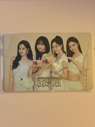 Aespa 辛辣麵小卡