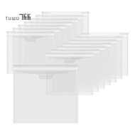 12 X 12 Scrapbook Paper Storage Bag Scrapbook Storage with Buckle Design, Clear Paper Storage Bag fo