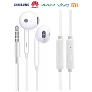 Oppo / Samsung / Mi / Huawei Headset 3.5mm Audio In Ear Wired With Mic Headphones / Earphones Earpho