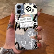 Case For Samsung A05 A05s M05 F05 Love Flower Phone Trend Shockproof