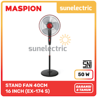 Maspion MSP EX-174 S 2in1 Stand Fan / Desk Fan Kipas Angin Berdiri / Meja / Duduk 16 Inch / 40 cm EX