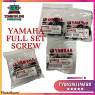 YAMAHA FULL SET BODY COVER SCREW SKRU Y15ZR