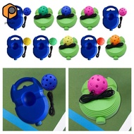 prettyia Pickleball Pickleball Training Aid Baseboard Self Study Practical with 40 Holes Pickleball 