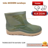 HIJAU THOMAS BOOT M 508 GREEN / GUM waterproof boots flood boots