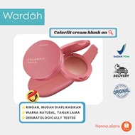 Wardah Colorfit Cream Blush | Blush on cream