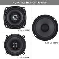 ❦1 Piece 4 / 5 / 6.5 Inch Car Speakers Universal Subwoofer Car Audio Stereo Full Range Frequency ◀0