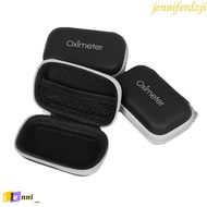 JENNIFERDZJI Pulse Oximeter Storage Bag, Hard EVA Carrying Case Fingertip Pulse Oximeter Bag, Protec