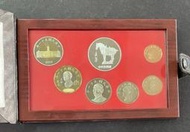 AX891 九十一年91年馬年生肖套幣 精鑄版 925銀章 重1/2盎斯 盒附說明書 附收據