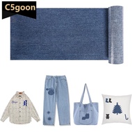 C5GOON 1/5 Rolls Of Jean Iron-On Repair Patches 8x51cm Denim Repair Patches DIY Accessories Apparel 