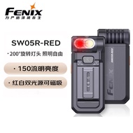ไฟ LED Fenix SW05R ไฟสีแดง/UV ไฟสีม่วง ไฟ LED แบบแม่เหล็กสำหรับการซ่อมแซม ไฟ LED แบบลำลอง ไฟ LED แบบ