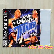 Cassette CD Game Ps1 Ps 1 WCW-nWo Thunder WCW nwo Thunder