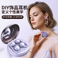 2026F27 Wireless Ear Clip-On Bluetooth Headset Long Battery Life Stereo Makeup Mirror Can Hang Acces