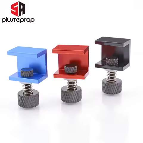 Spring Adjustable Bed Clip Heatbed Clamp for Anycubic Mega S Chiron CR10 Ender-3 Build Platform Glas