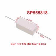 5W 3K9 Resistor Pack of 10